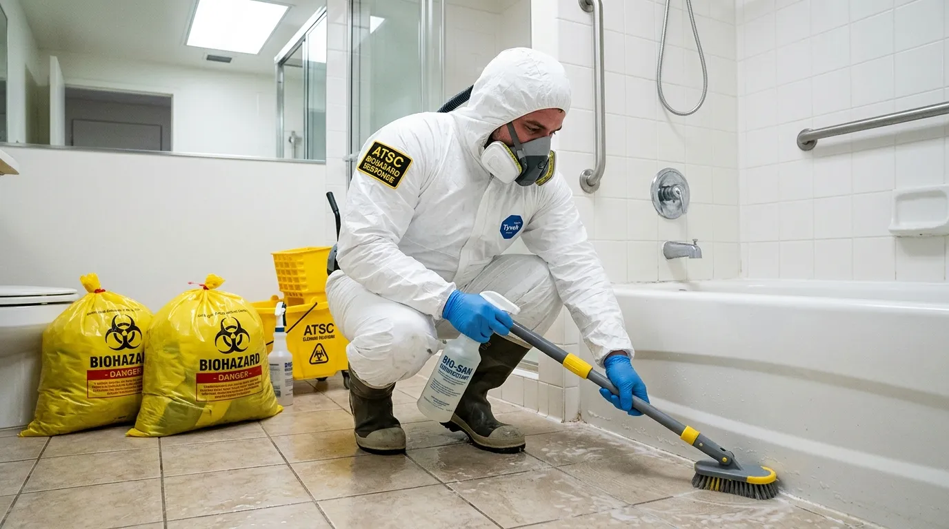 Decontamination equipment deployed for Blood Cleanup in Alta Sierra